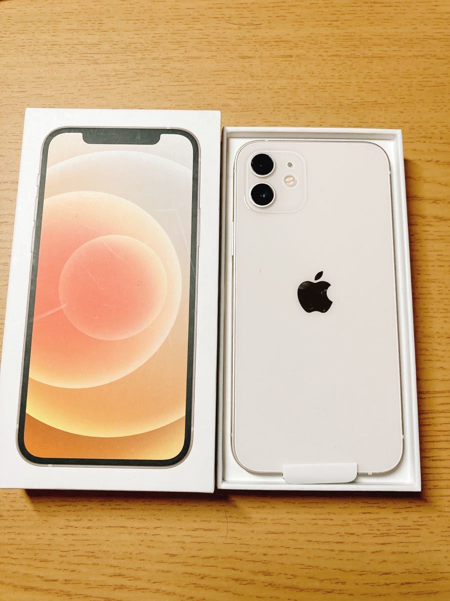 または ヤフオク! - iphone12 64GB 白 SIMフリー ネッ... による