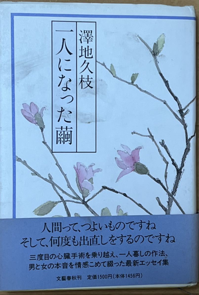 一人になった繭 (文春文庫) 澤地 久枝 1995年4月25日　第１刷　帯付　　#澤地 久枝_画像1