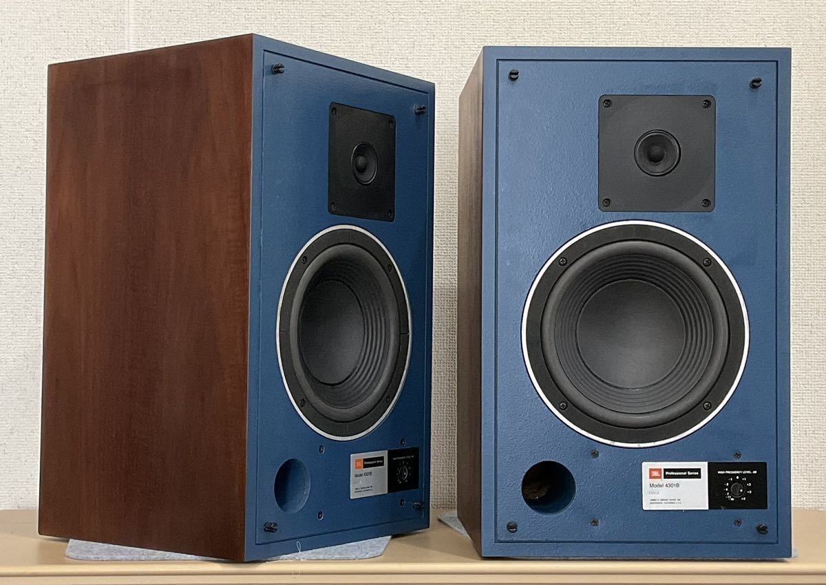 名機 2wayスピーカーシステム JBL 4301 プチメンテ品 かなりの美 名機 2wayスピーカーシステム JBL 4301 プチメンテ品 かなりの美