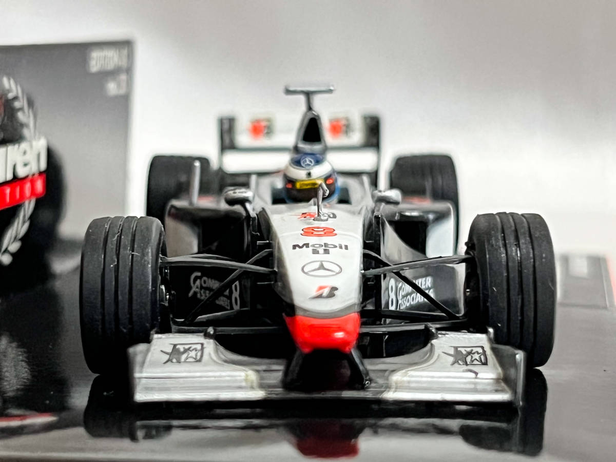 ミニチャンプス 1/43 マクラーレン メルセデス MP4-13 F1 ミニチャンプス 1/43 マクラーレン メルセデス MP4-13 F1