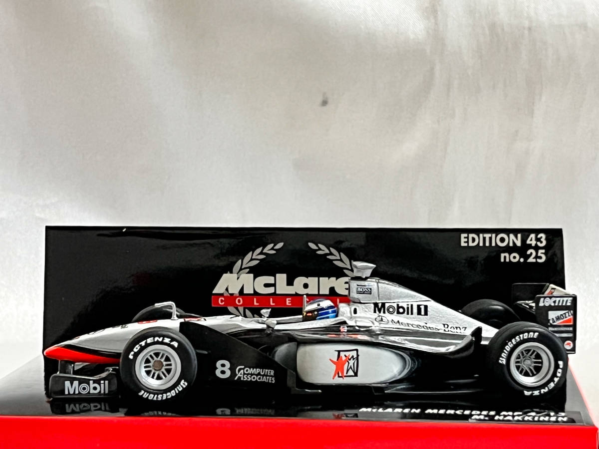 ミニチャンプス 1/43 マクラーレン メルセデス MP4-13 F1 ミニチャンプス 1/43 マクラーレン メルセデス MP4-13 F1