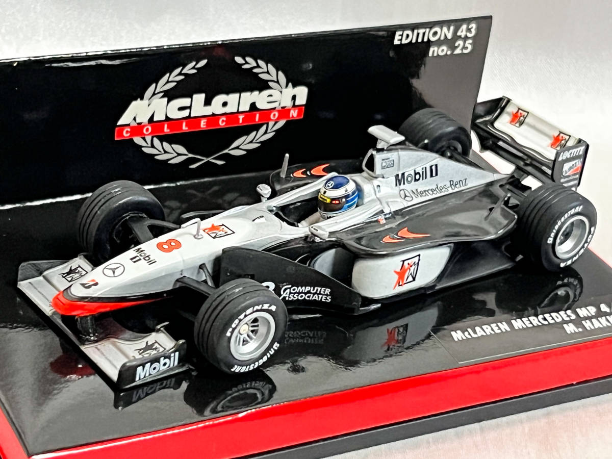 ミニチャンプス 1/43 マクラーレン メルセデス MP4-13 F1 グランプリ