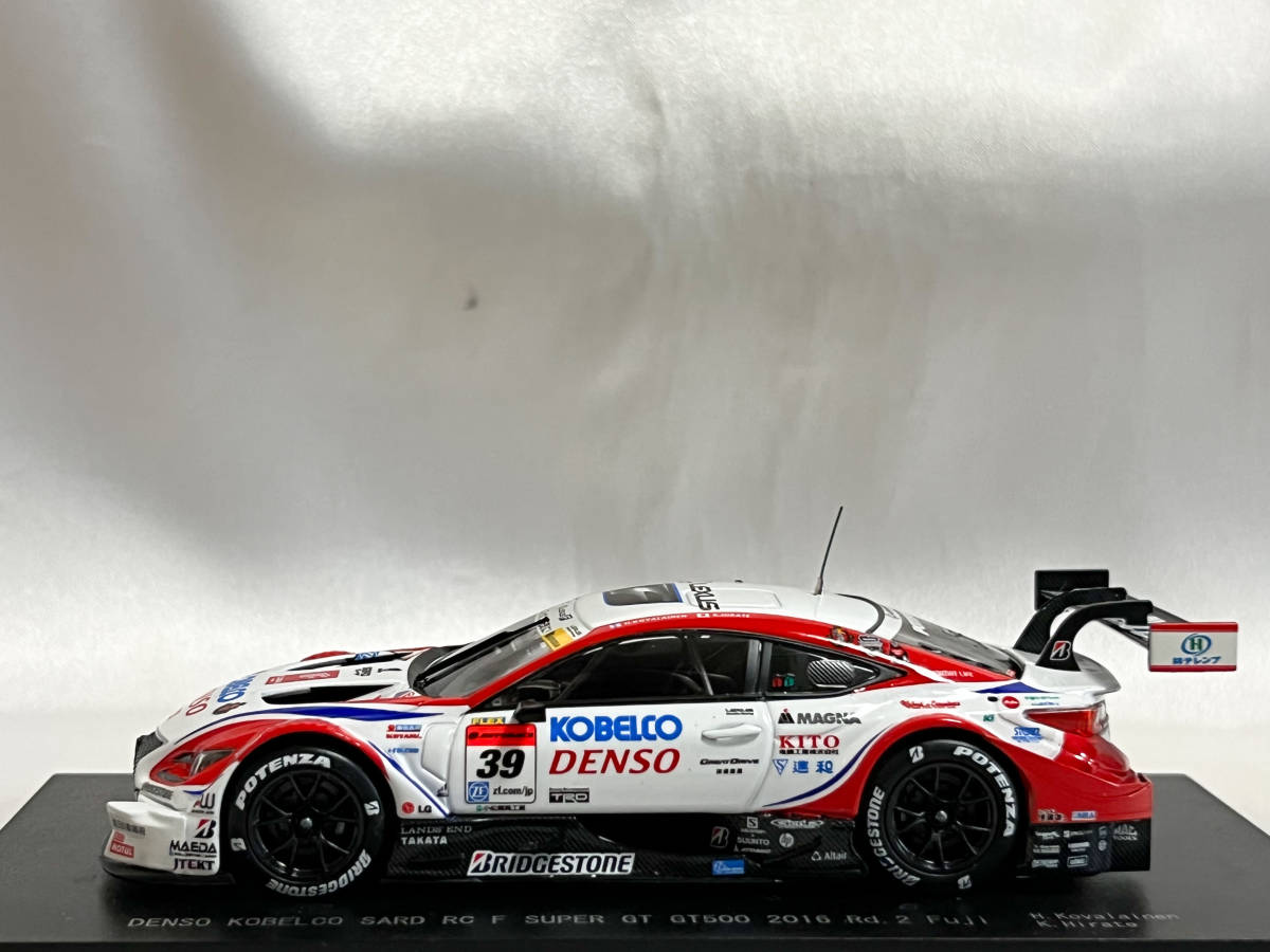 エブロ 1/43 DENSO KOBELCO SARD RC F スーパーGT 2016 平手 エブロ 1/43 DENSO KOBELCO SARD RC F スーパーGT 2016 平手