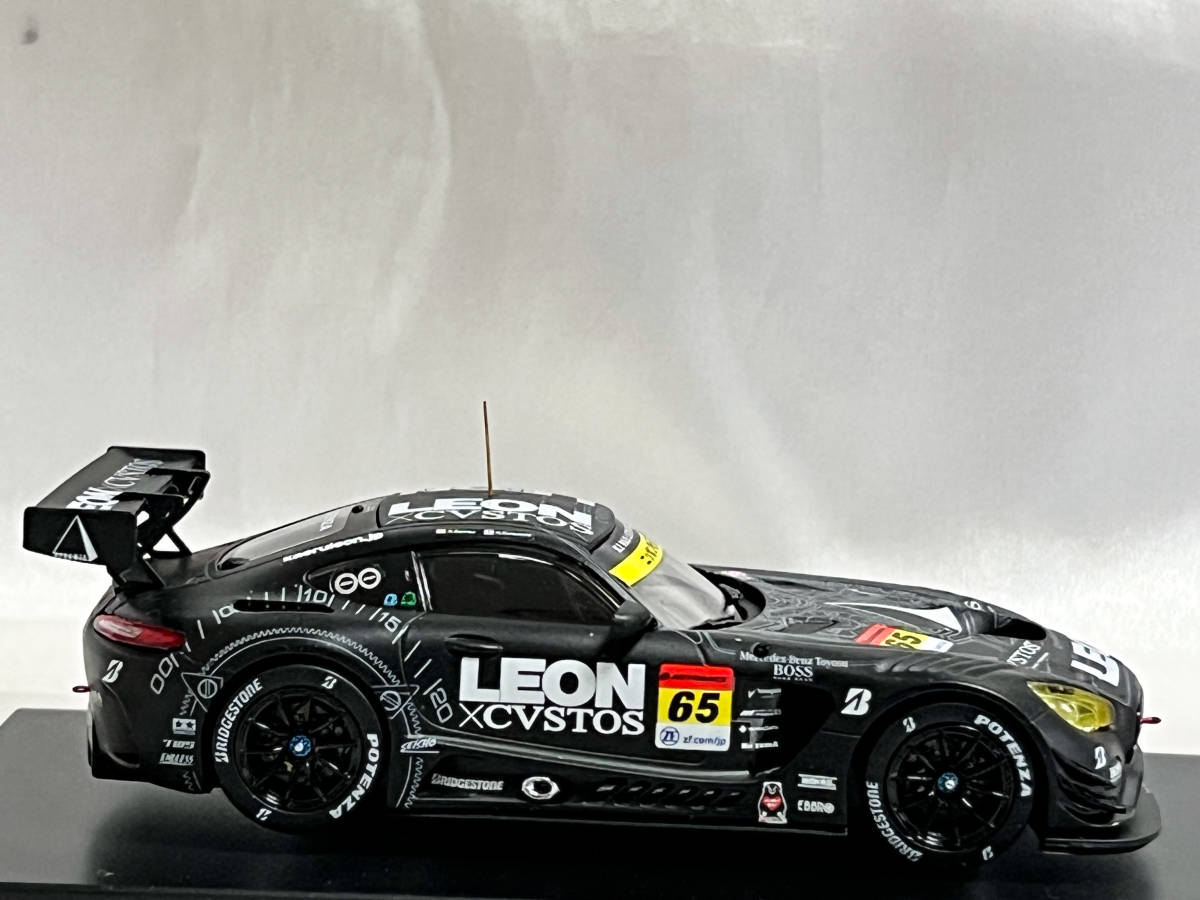 エブロ 1/43 レオン クストス AMG 2018 スーパーGT GT300 #65 黒澤治樹/蒲生尚弥