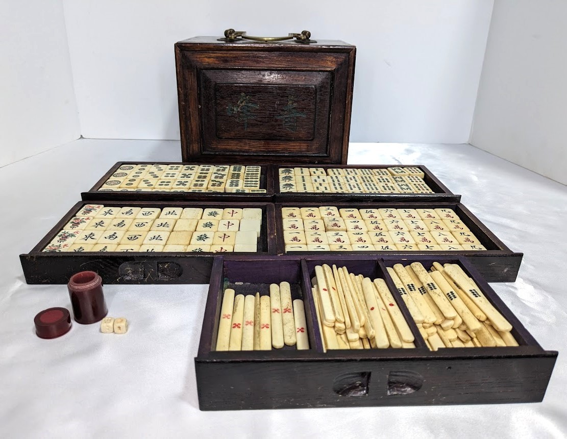 麻雀牌① 象牙風背竹唐木箱中国麻雀約2.3kg-麻將–日本Yahoo 麻雀牌① 象牙風背竹唐木箱中国麻雀約2.3kg-麻將–日本Yahoo