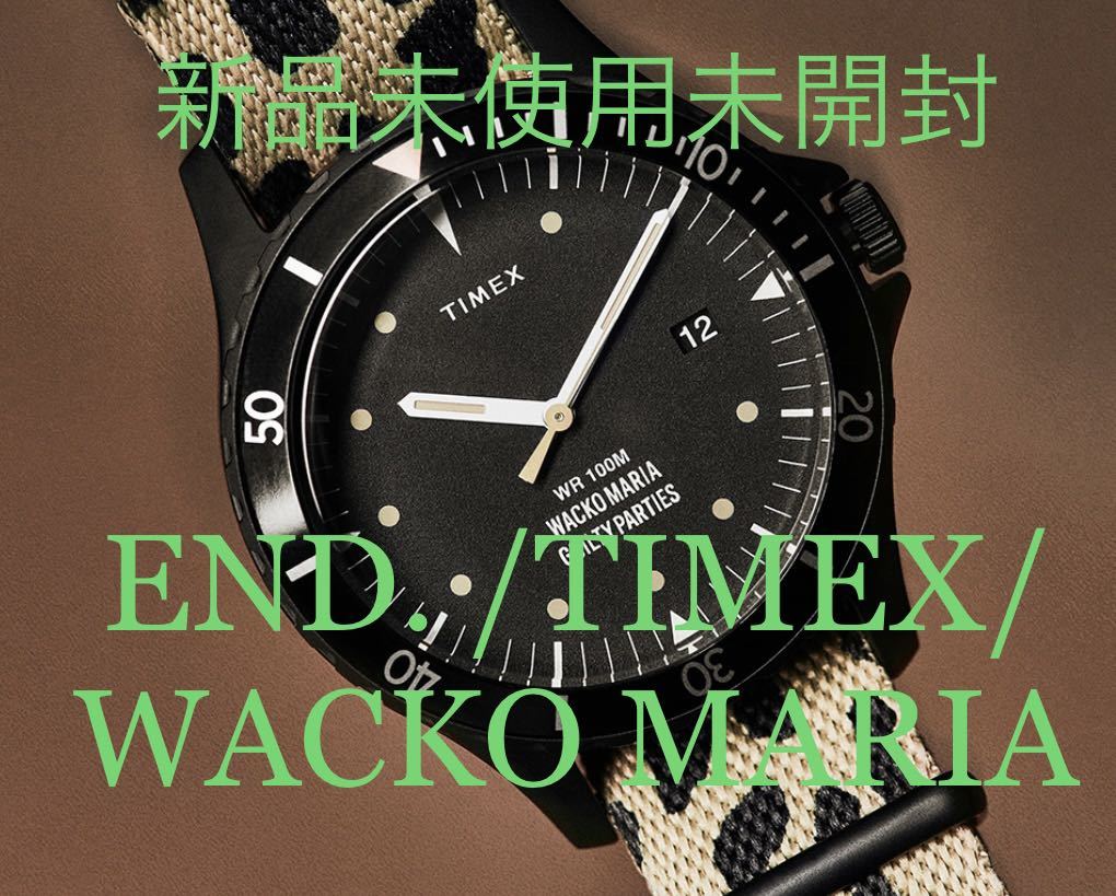 END. TIMEX WACKO MARIA Navi 38 WATCH 時計 www.fujiwarafarm.jp