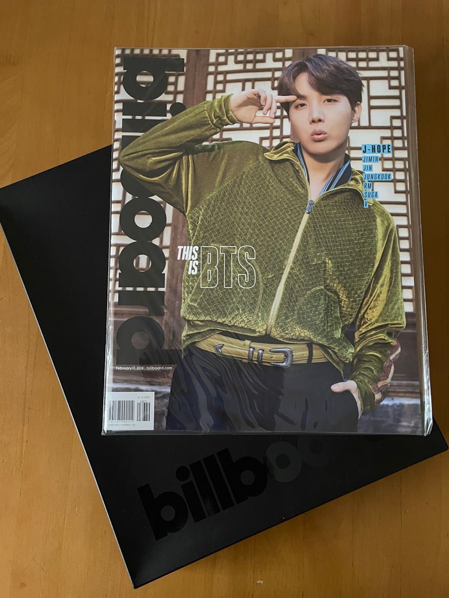 未開封☆ポスター付Billboard Magazine☆J-hopeホソクBTS