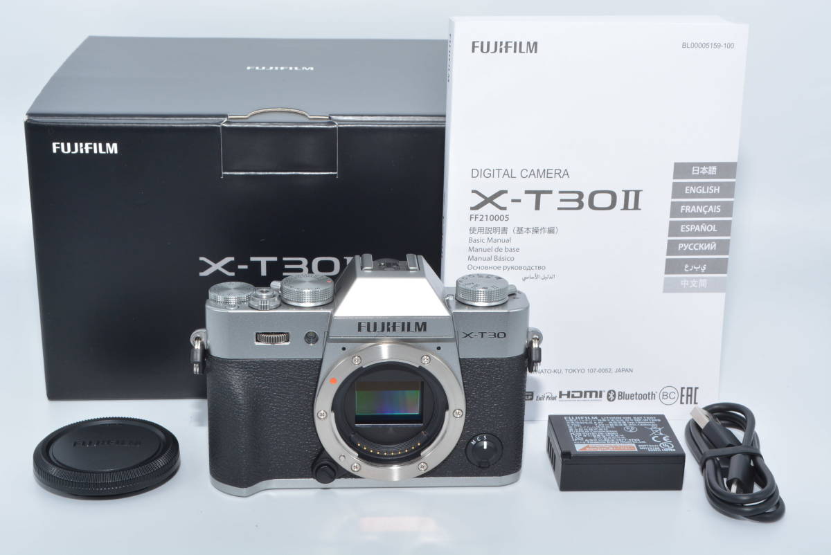 流行に 【特上品】富士フイルム ミラーレス一眼 X-T30IIボディ