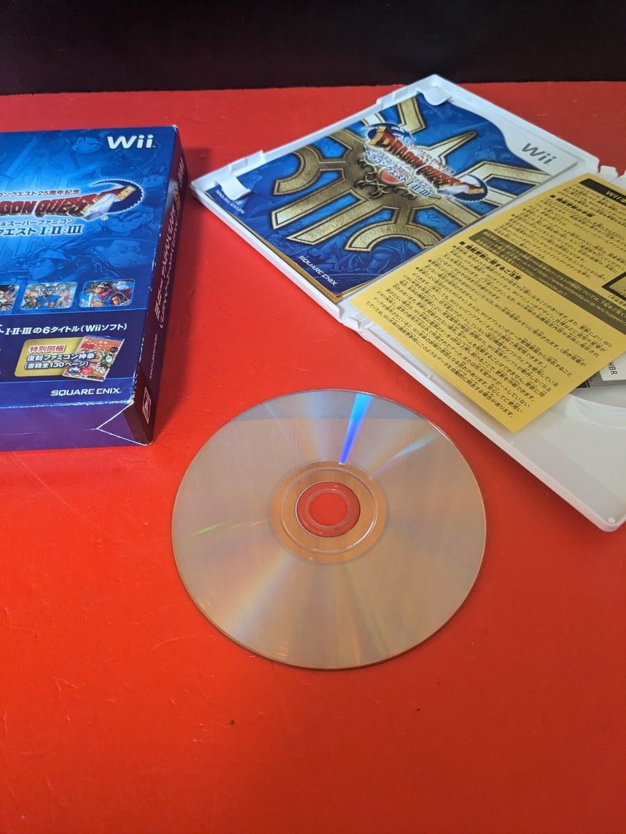 Wii ドラゴンクエスト Ⅰ・Ⅱ・Ⅲ ファミコン＆スーパーファミコン ドラゴンクエスト25周年記念パック  ちいさなメダル等