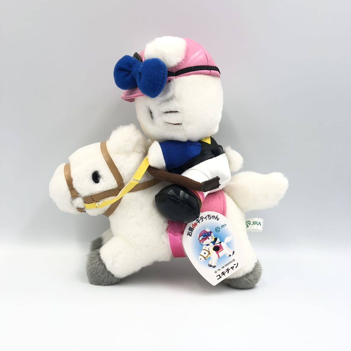 お馬deキティちゃん ユキチャン ぬいぐるみ JRA 競走馬 ハローキティ お馬deキティちゃん ユキチャン ぬいぐるみ JRA 競走馬 ハロー