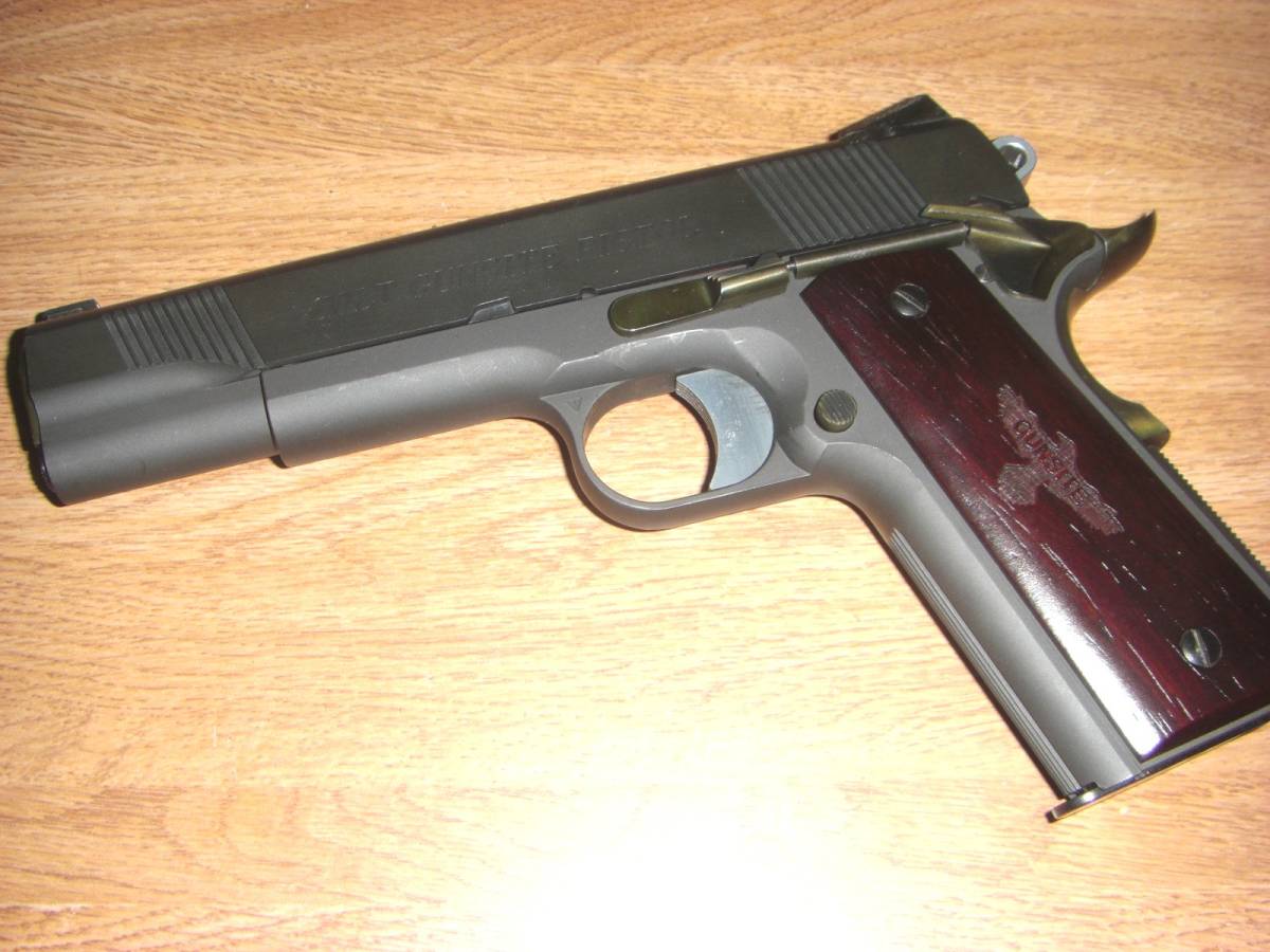 即決あり□WA(ウエスタンアームズ)COLT-GUNSITE PISTOL☆ブルー
