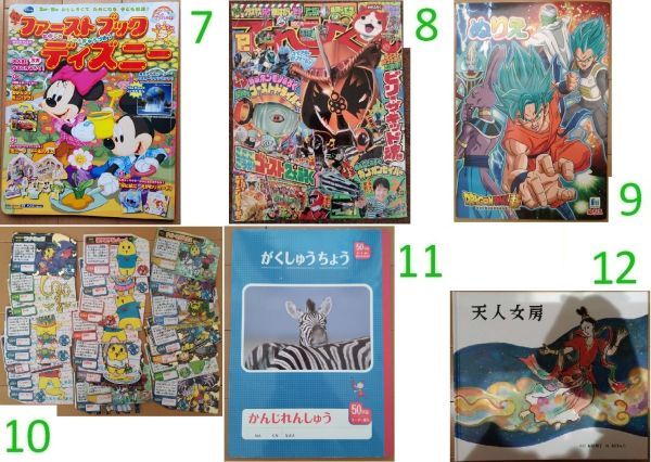 送料無料！10点選べる子供用福袋/妖怪ウォッチ/仮面ライダー/Tシャツ/靴下/絵本/ストラップ/ベビー・キッズ用中古福袋B(300円福袋)_画像2