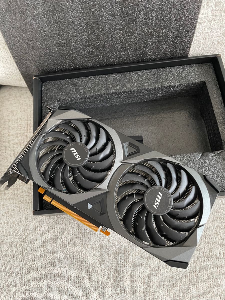 MSI GeForce RTX 3060 Ti VENTUS 2X 8GD6Xグラフィックボード