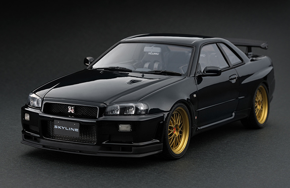 IG 1/18 ignition model 初期モデル ニッサン R34 スカイライン GT-R V