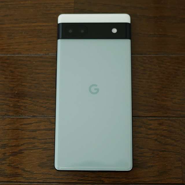 美品 Google Pixel 6a Sage セージ au SIMフリー 6.1インチ メモリー