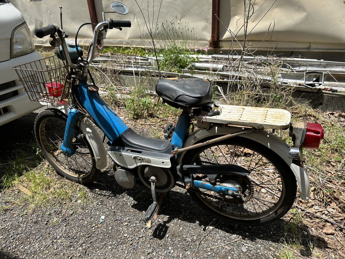 ノビオ50 Novio レストアベース 部品取り 不動 PM50 旧車 原付 自転車の画像2