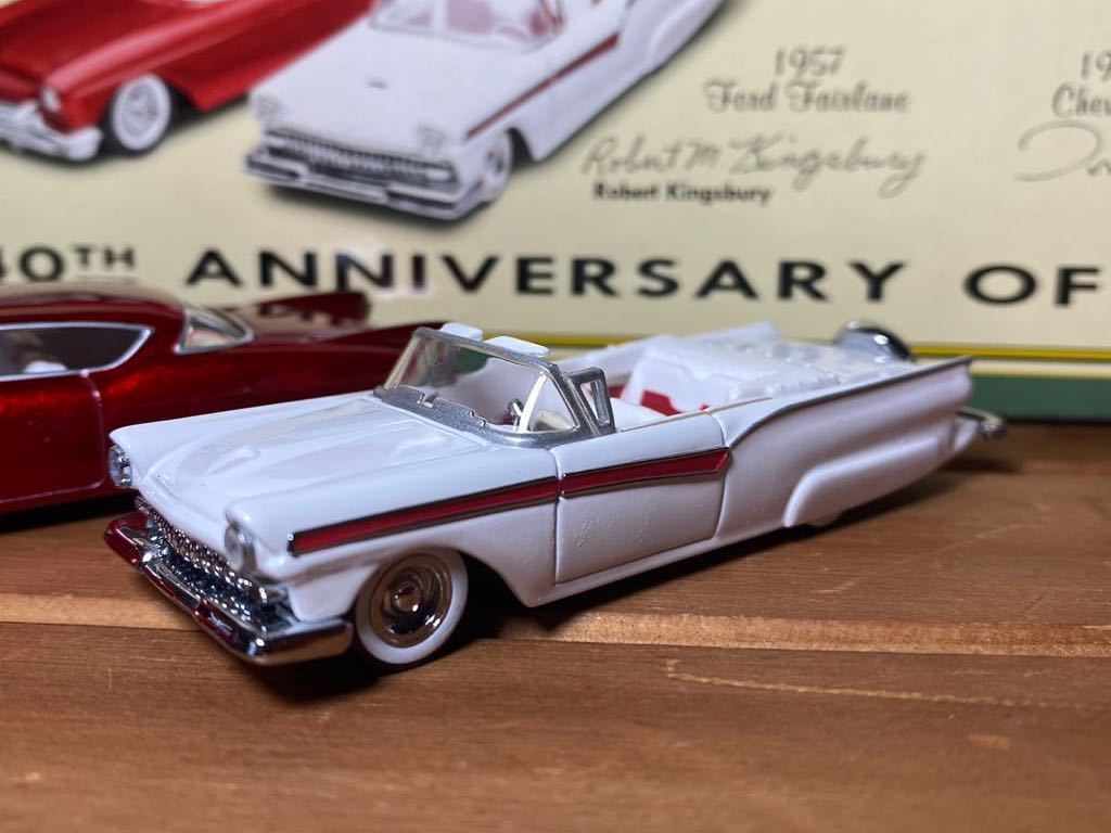 ホットウィール 1/64 LEGENDS 40th anniversary of signature '57s CADILLAC FURY FAIRLANE トム・マッキュエン シェビー ファニーカー