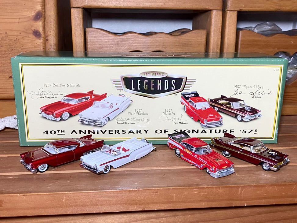 ホットウィール 1/64 LEGENDS 40th anniversary of signature ホットウィール 1/64 LEGENDS 40th anniversary of signature