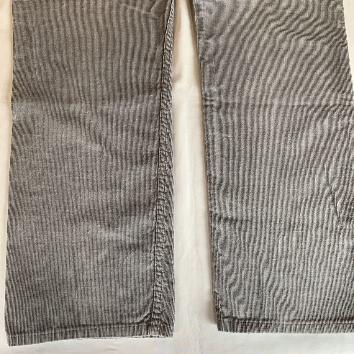 70s Levi's 519 CORDUROY PANTS ヴィンテージ ビンテージ リーバイス コーデュロイパンツ グレー 灰色 アメトラ トラッド TRAD 60s_画像10