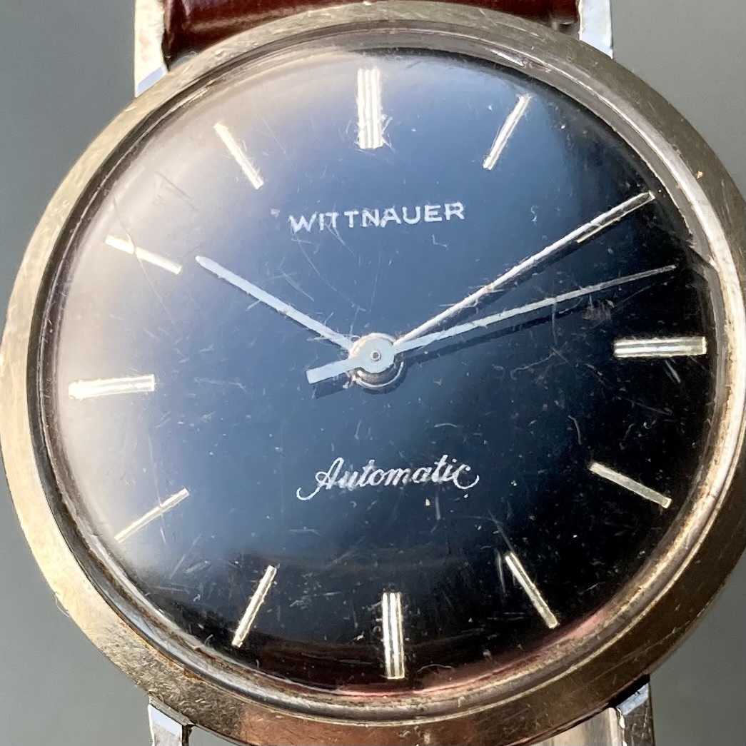 動作品】ウィットナー WITTNAUER アンティーク 腕時計 手巻き メンズ