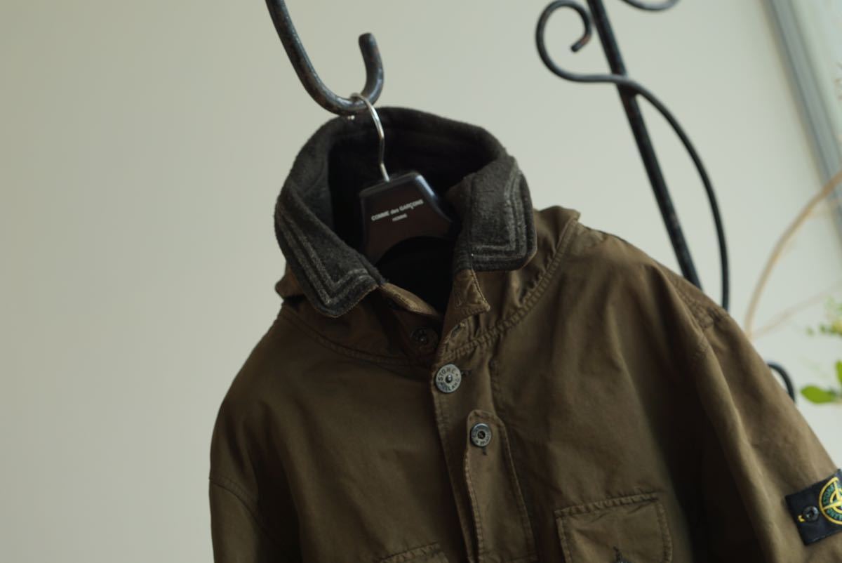 07aw STONE ISLAND David Microfiber Field Jacket ストーンアイランド