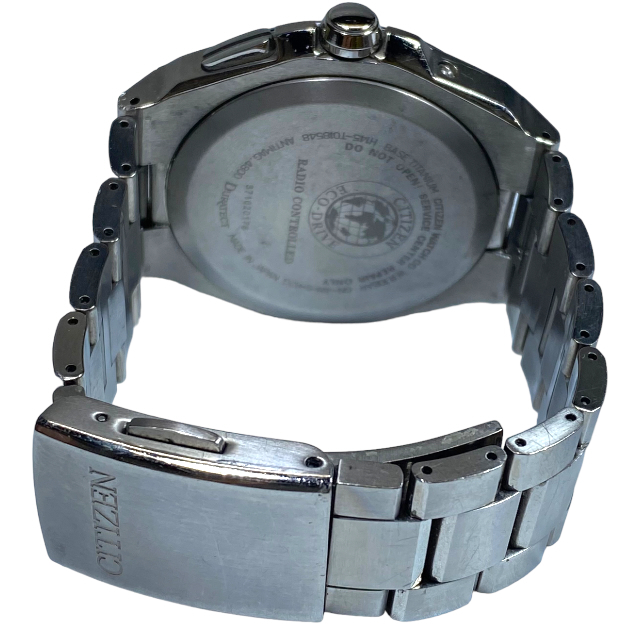 稼働品】CITIZEN シチズン 時計 腕時計 電波時計 アテッサ ソーラー
