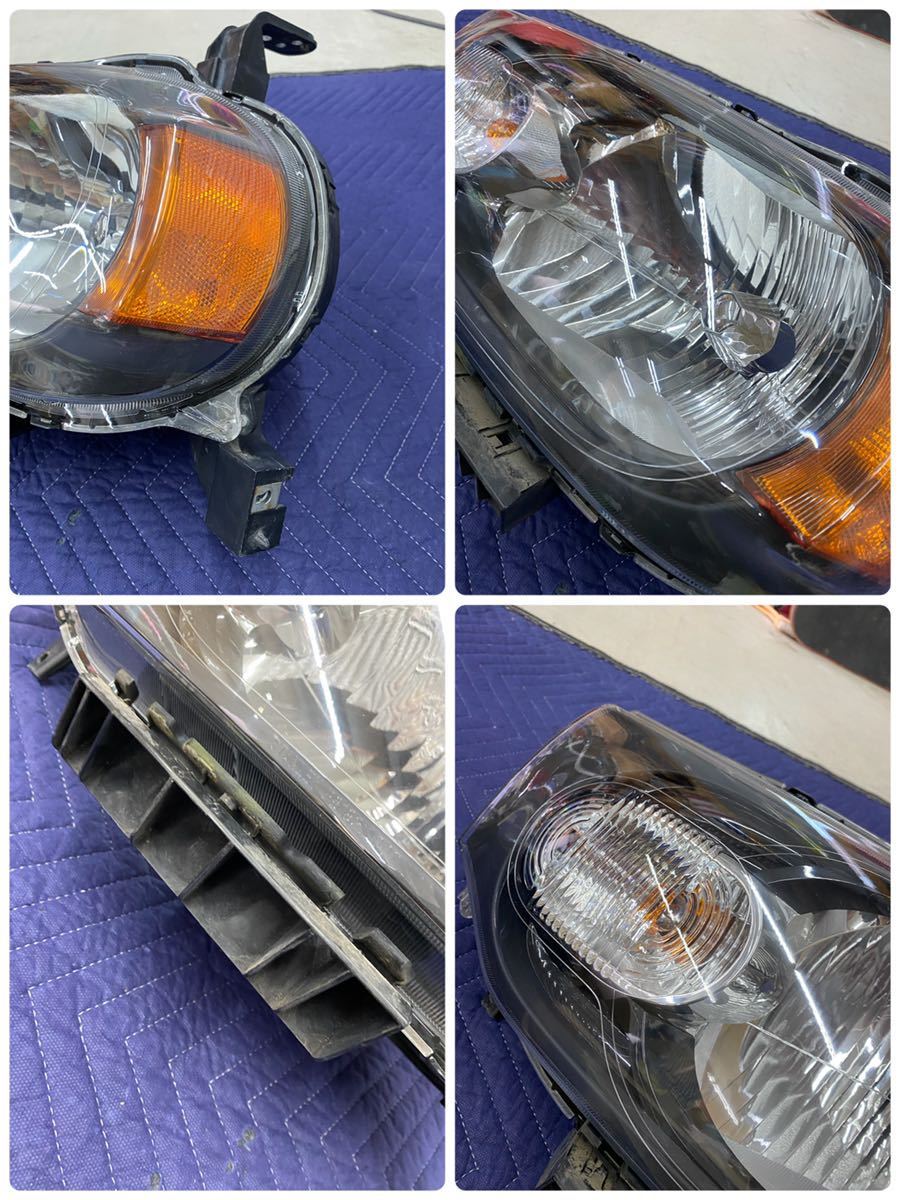 レンズリペア済み 美品 Z12 キューブ 純正品 USヘッドライト 左右