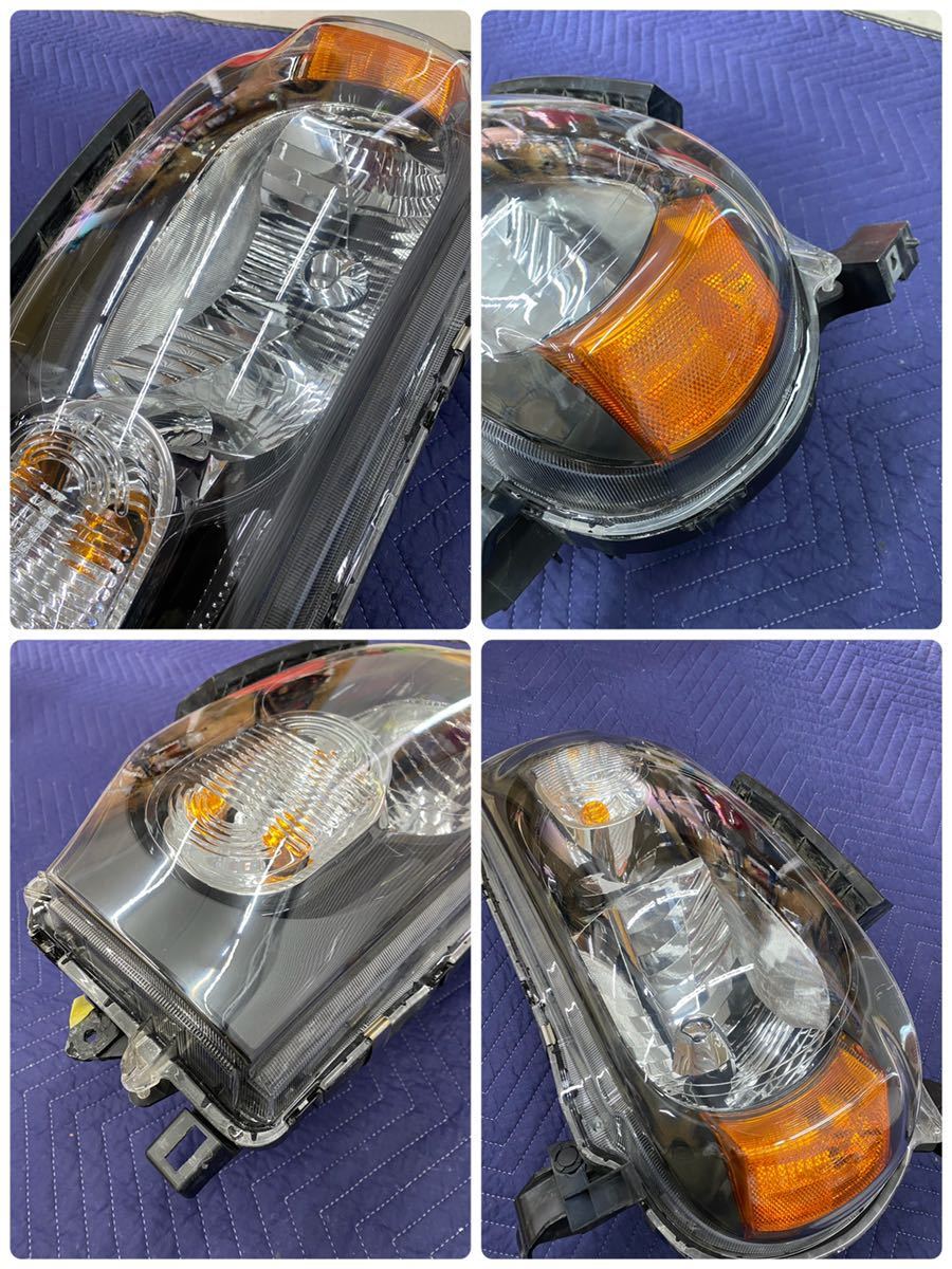 レンズリペア済み 美品 Z12 キューブ 純正品 USヘッドライト 左右
