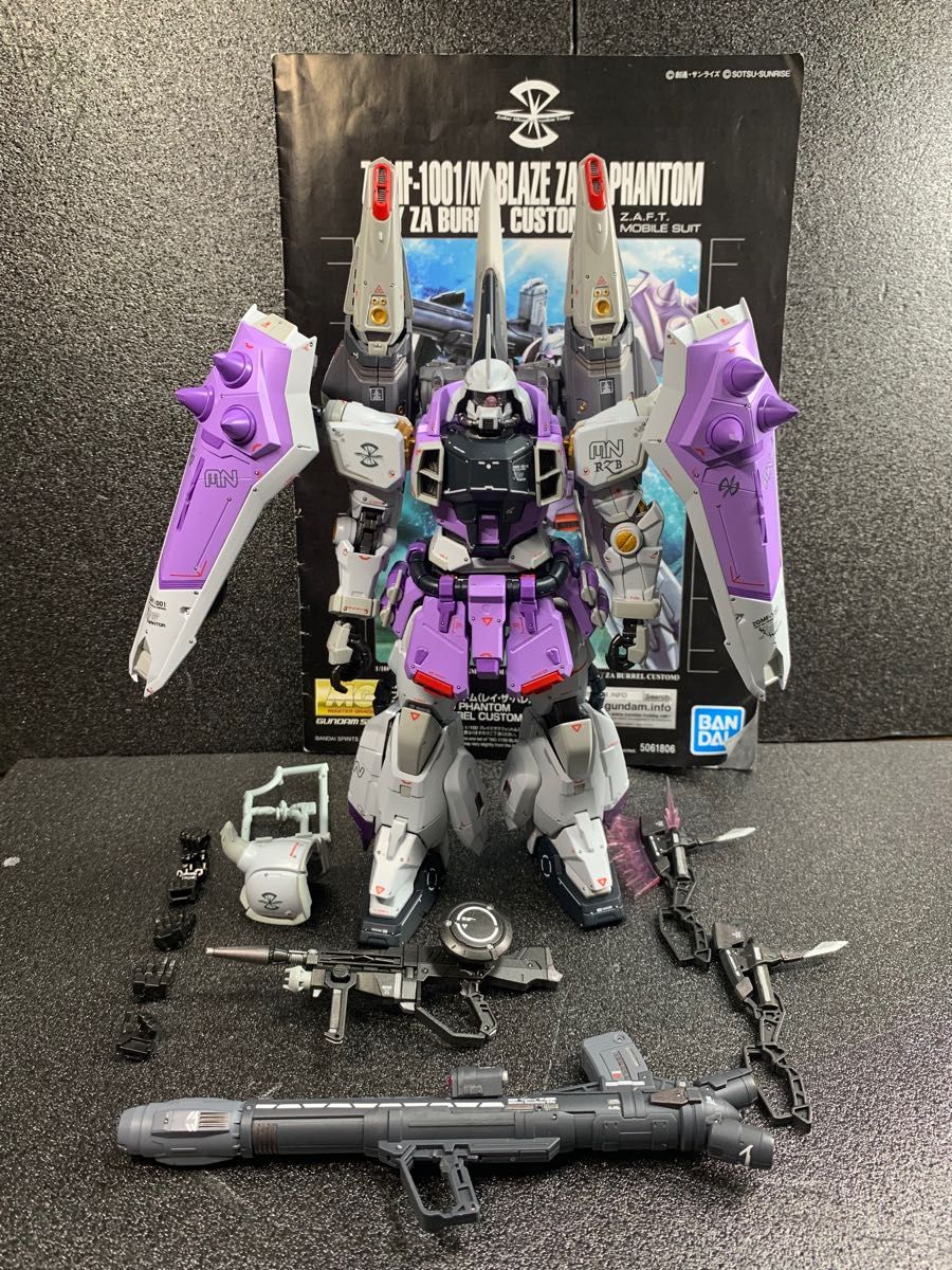 ガンプラ MG ブレイズザクファントム レイ・ザ・バレル専用 塗装 ガンプラ MG ブレイズザクファントム レイ・ザ・バレル専用 塗装