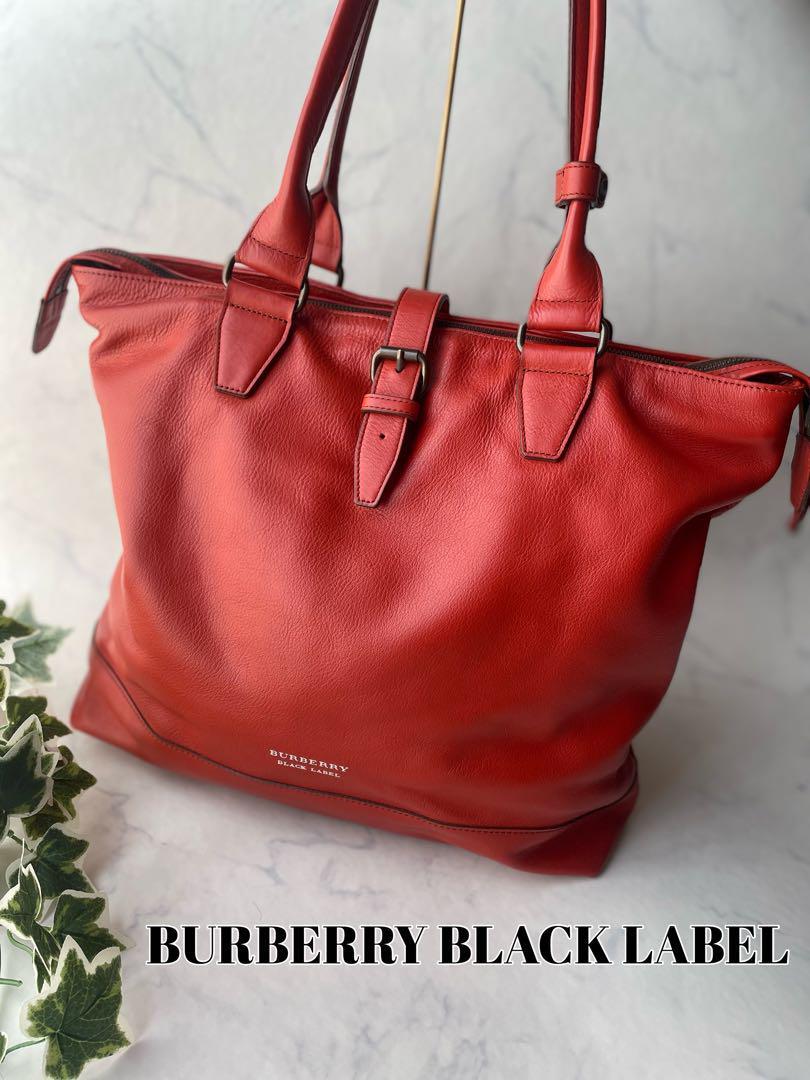 ◇バーバリーブラックレーベルBURBERRY BLACK LABEL◇トートバッグ A4