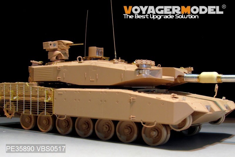 ボイジャーモデル PE35890 1/35 現用ドイツ レオパルト2A4 レボリューション1 エッチング基本セット(タイガー4629用)_画像10