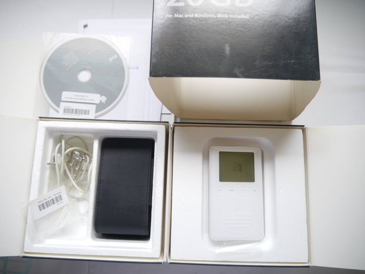国内発送 Apple iPod classic 20GB M9244LL/A 第3世代 iPod classic