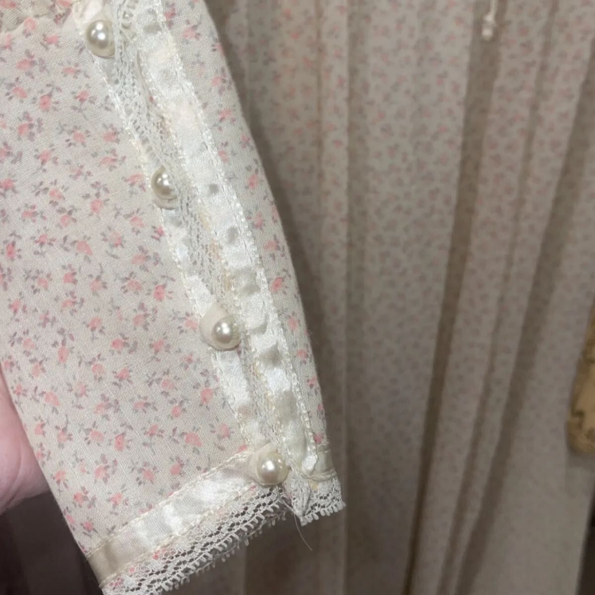 ガニーサックス ビンテージ GUNNE SAX 長袖ワンピース フォーマル