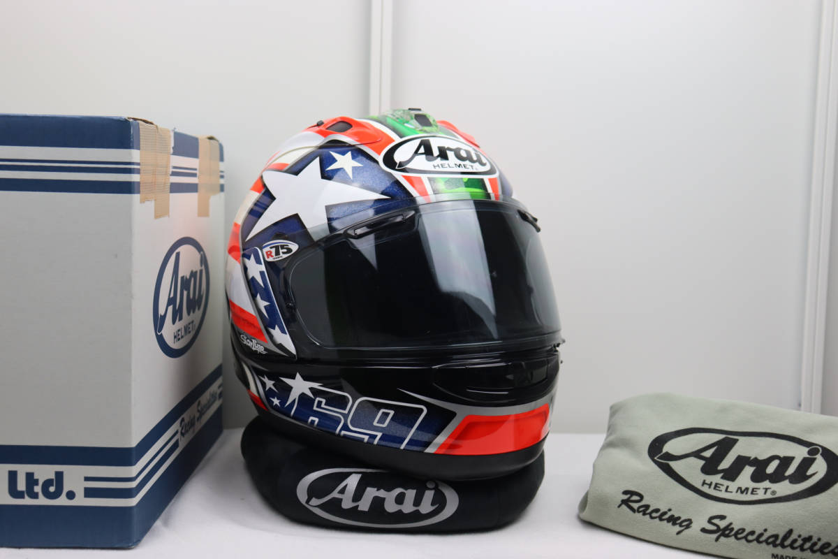 美品】ARAI アライ RX-7X HAYDEN ニッキー・ヘイデン フルフェイス