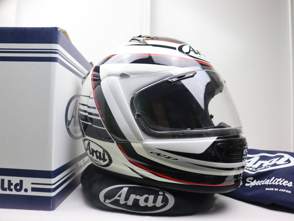 美品】ARAI アライ QUANTUM-J STRIPE クアンタムJ 山城限定 フル 美品】ARAI アライ QUANTUM-J STRIPE クアンタムJ 山城限定 フル