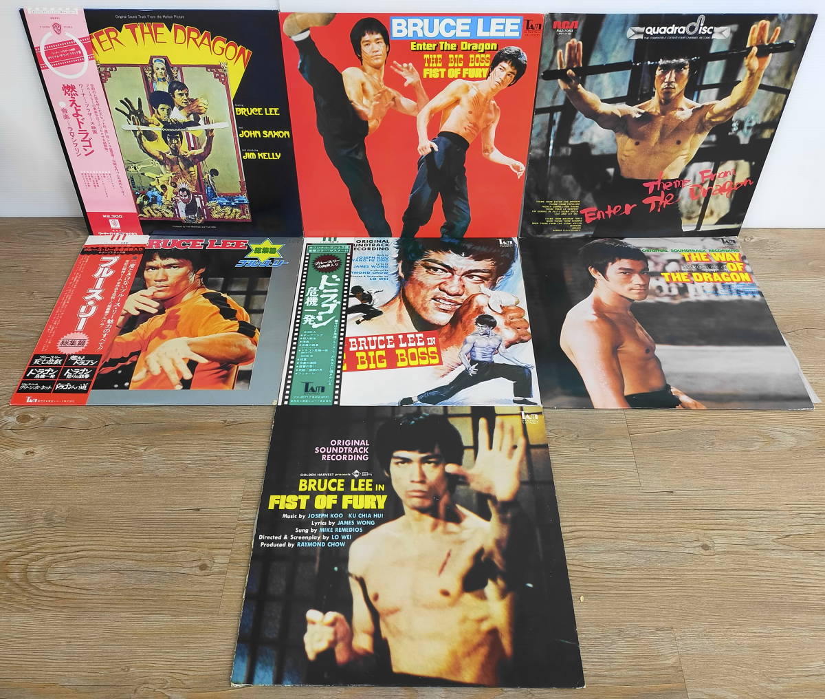 内祝い 限定レコード 燃えよドラゴン Enter The Dragon ブルースリー