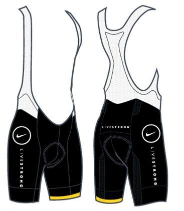 日本未発売 ナイキ Nike LIVESTRONG SWIFT bib shorts リブストロング スィフト ビブショーツ Sの画像4