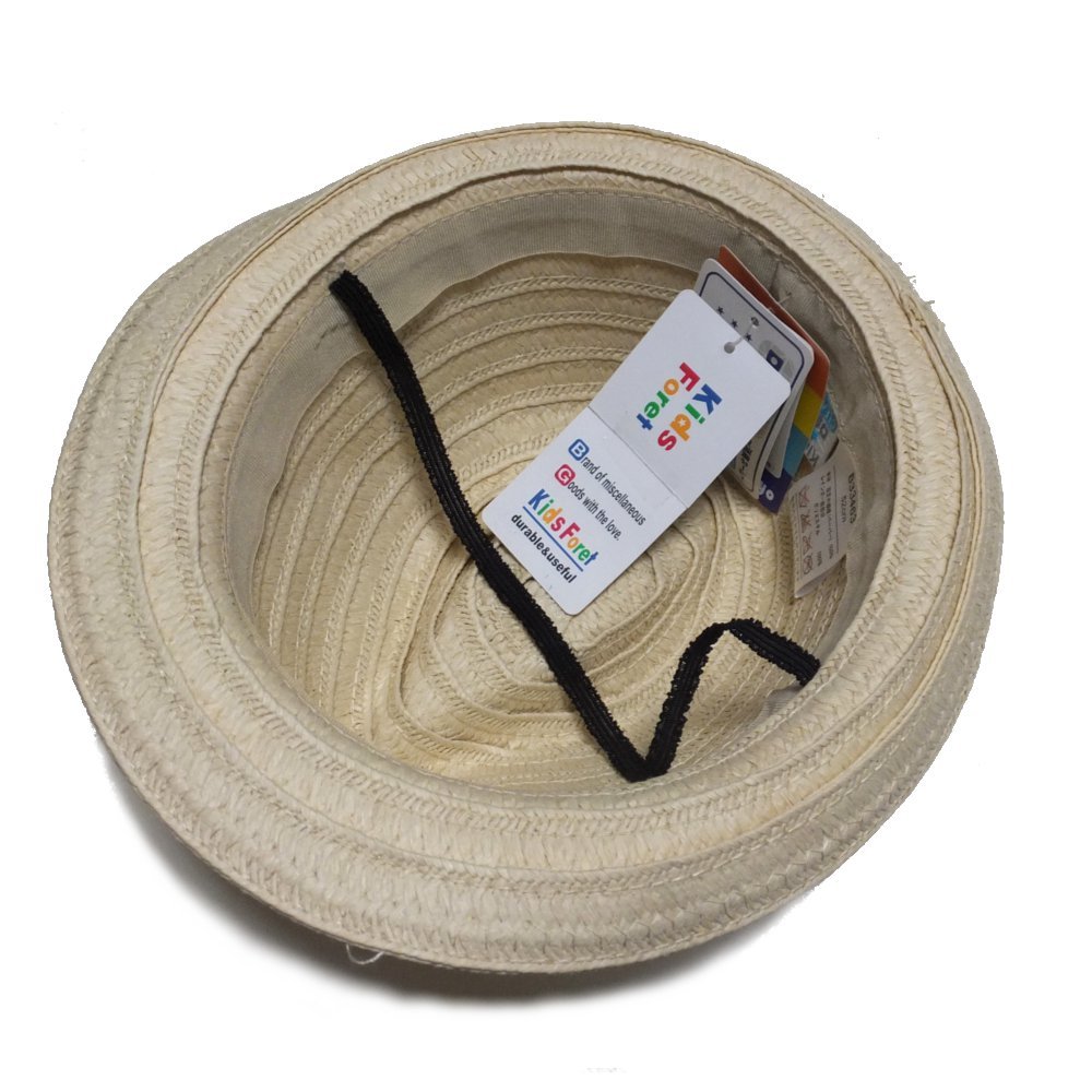 * new goods * cheap * Kids Kids Foret Rainbow border soft hat cap (56cm) paper natural 