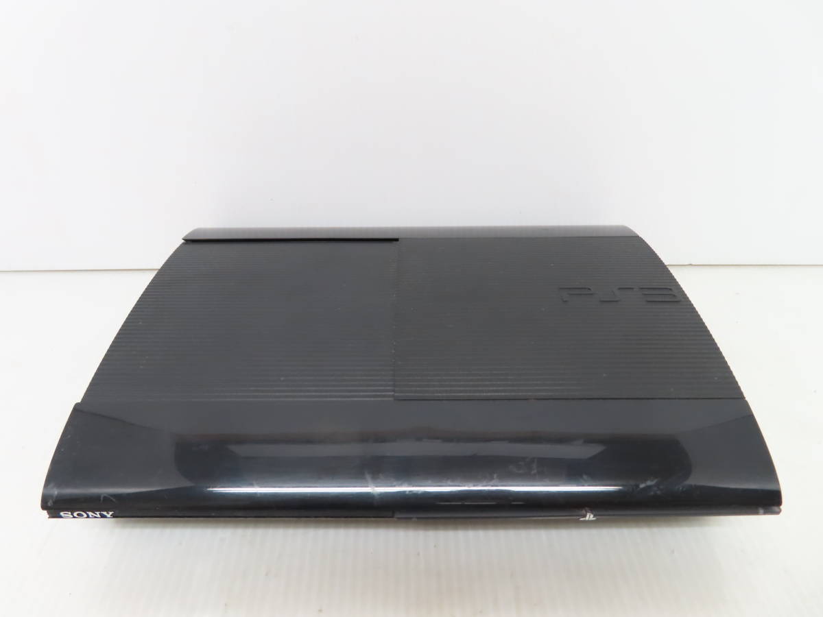 PS3 プレステ3 本体 CECH-4000B 250GB チャコールブラック ジャンク品