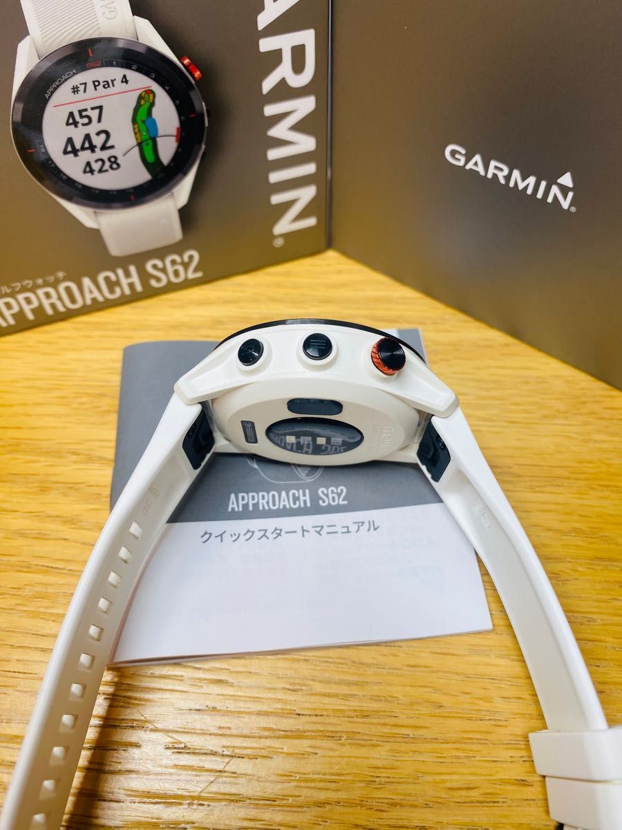 当店の記念日 ☆ おまけ付き☆ ホワイト S62 Approach GARMIN 超美品