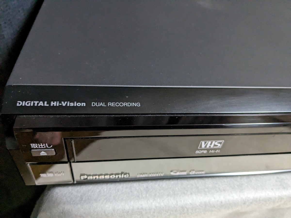 Panasonic DMR-XW41V パナソニック VHS/DVDレコーダー-