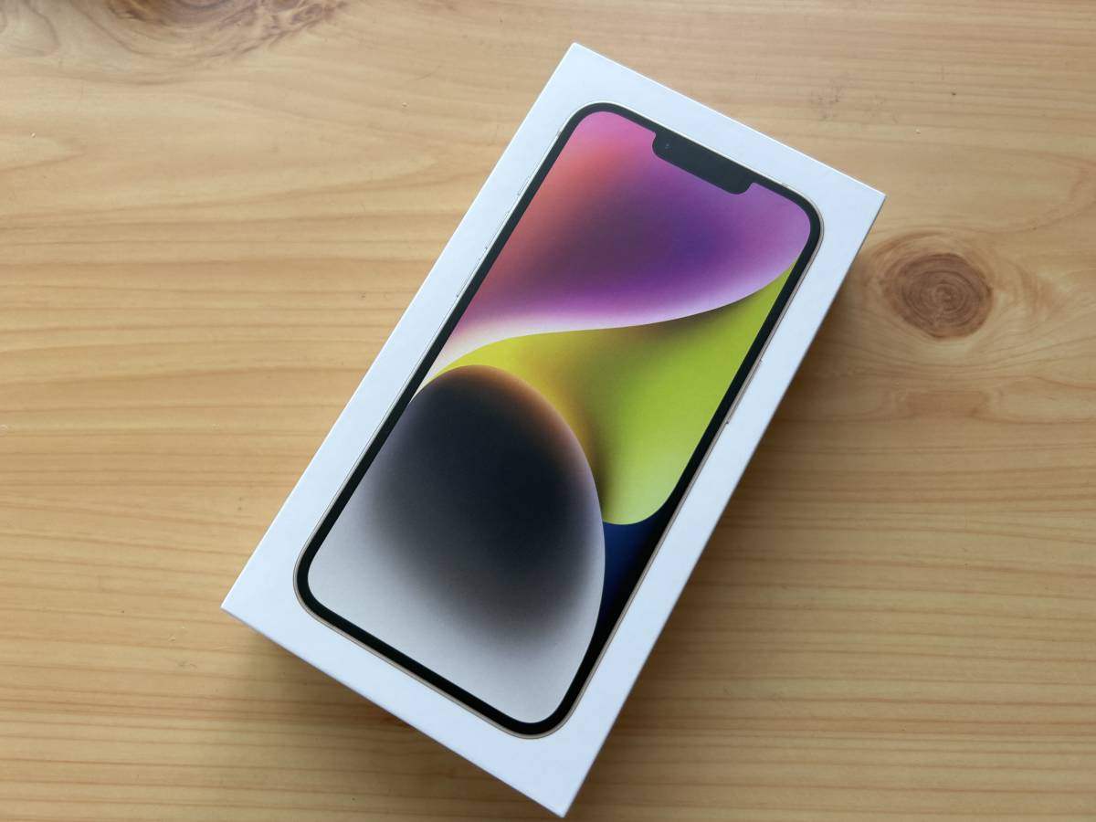 Apple iPhone 14 128GB スターライト(白) - SIMフリー 5G対応 新品未
