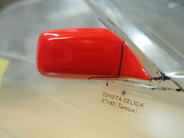 1/10 SRP ドアミラー TOYOTA CELICA GT－Four ST165 Tamiya Aの画像1