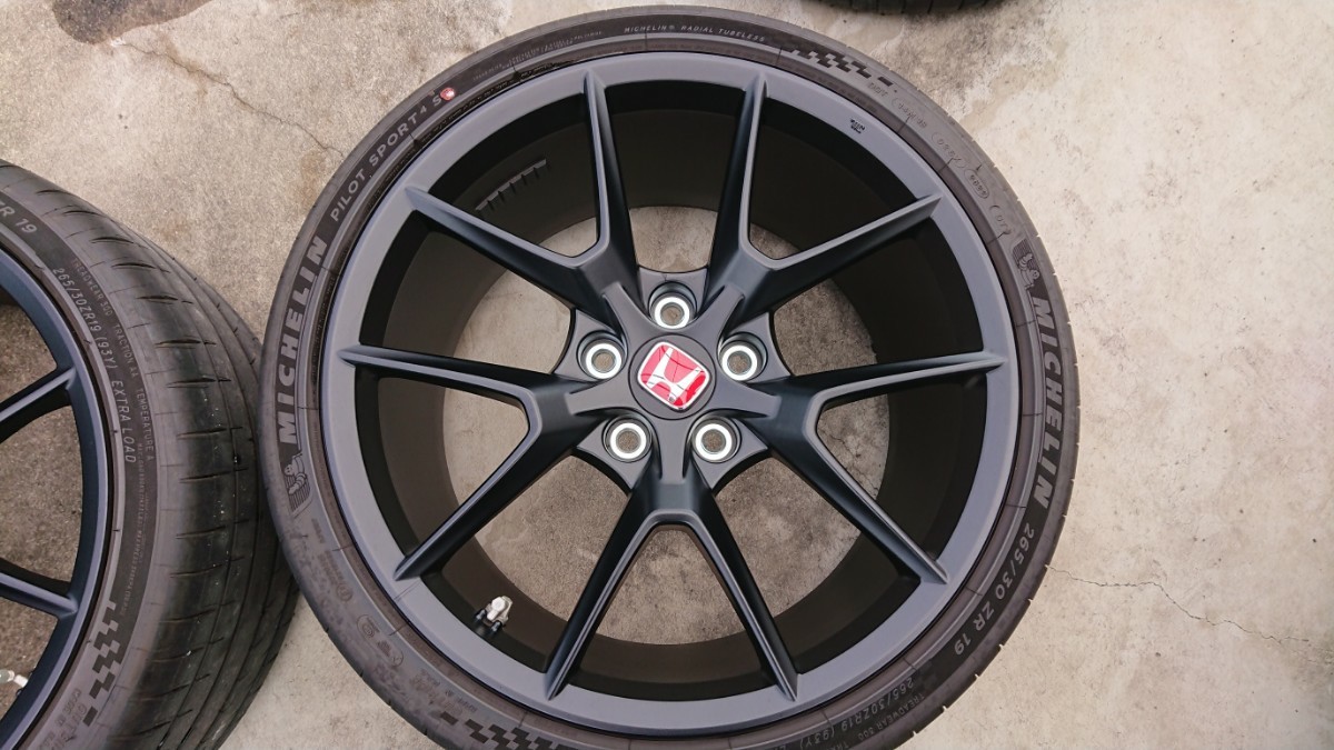 FL5 シビック タイプRホイール タイヤ 純正 4本セット FL5 シビック タイプRホイール タイヤ 純正 4本セット