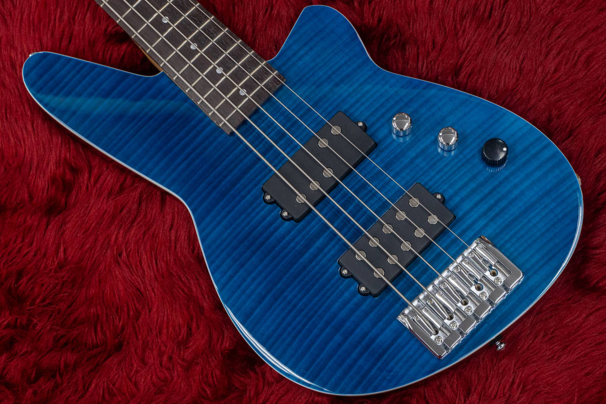 【new】Reverend Guitars / Mercalli 5 FM-Transparent Blue-RW＃52797 3.82kg【横浜店】