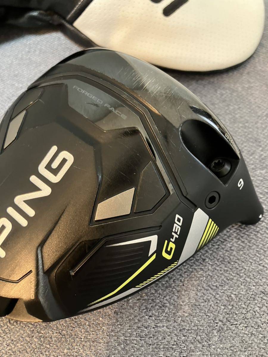 日本仕様 ピン PING G430 LST 9° ドライバー ヘッド単体 ヘッドカバー