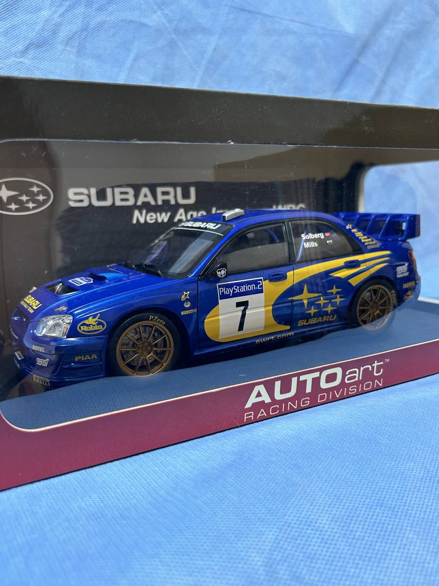 今月処分特価】 AUTOart オートアート 1/18 スバル インプレッサ WRC