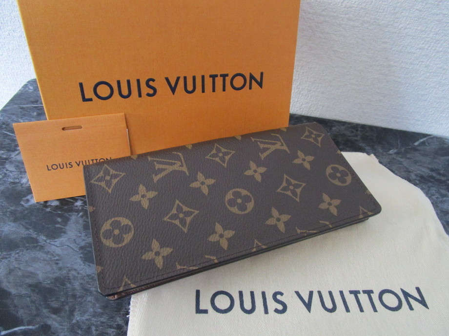 未使用品 / 本物・高級 ◆ ルイ・ヴィトン / LOUIS VUITTON ◆ 財布 / 長財布 ◆ ポルトフォイユ ブラザ ◆ モノグラム ◆ M66540_画像1