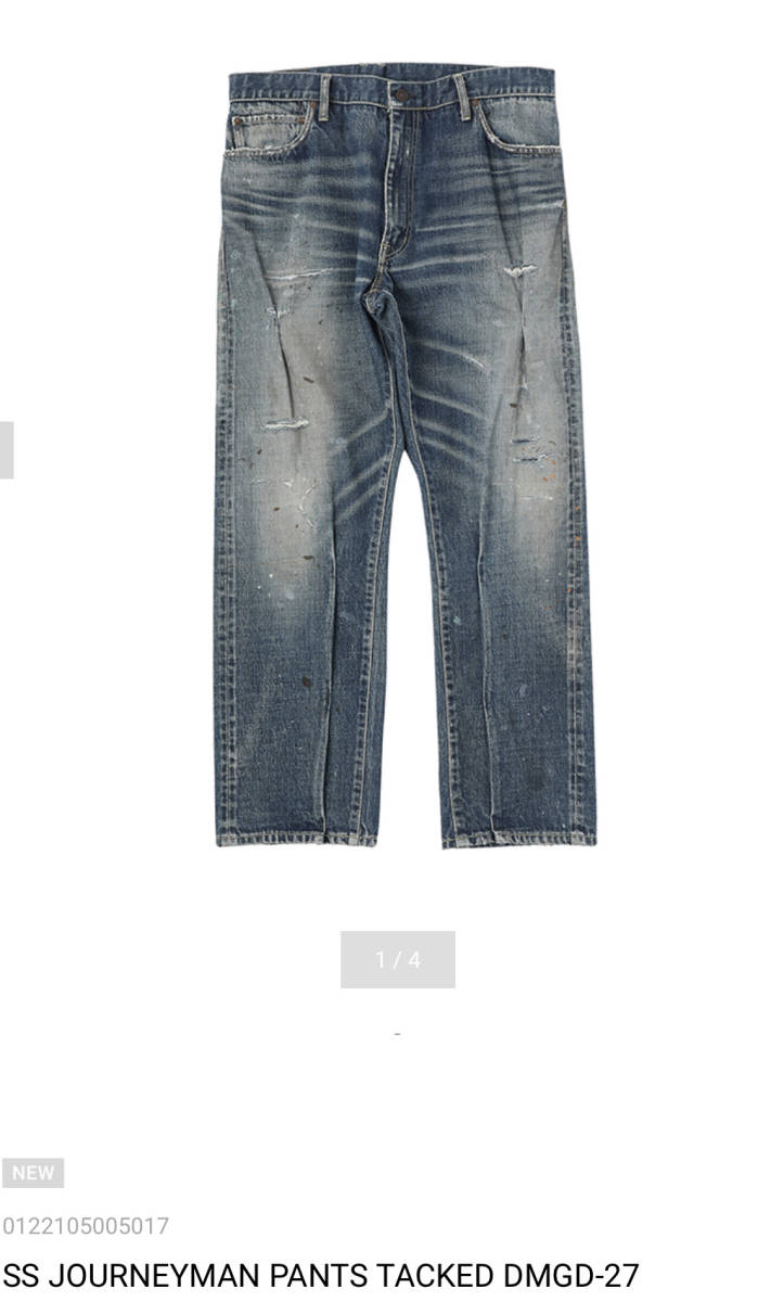 希少 新品未使用 付属品完備 visvim 21ss JOURNEYMAN PANTS 希少 新品未使用 付属品完備 visvim 21ss JOURNEYMAN PANTS