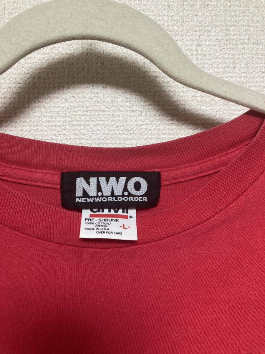 希少 90's 初期タイプ ロンドンナイト N.W.O Tシャツ サイズL ロンナイ